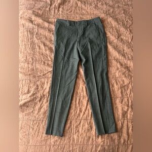 Vince Womens Dress Pants Ankle wool Skinny Gray Size 0